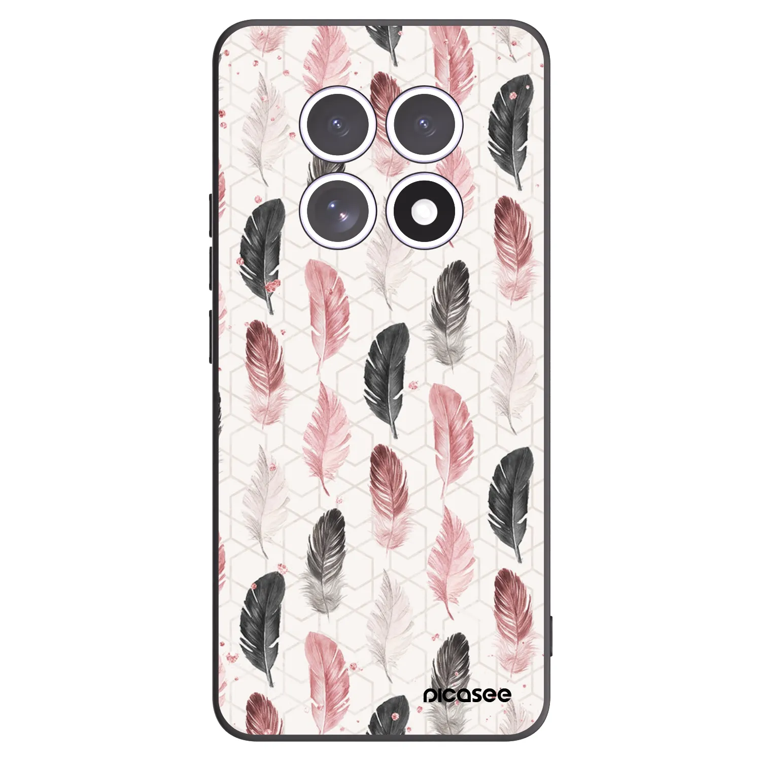 Picasee husă neagră din silicon pentru Xiaomi Redmi Note 15 - Feather 2