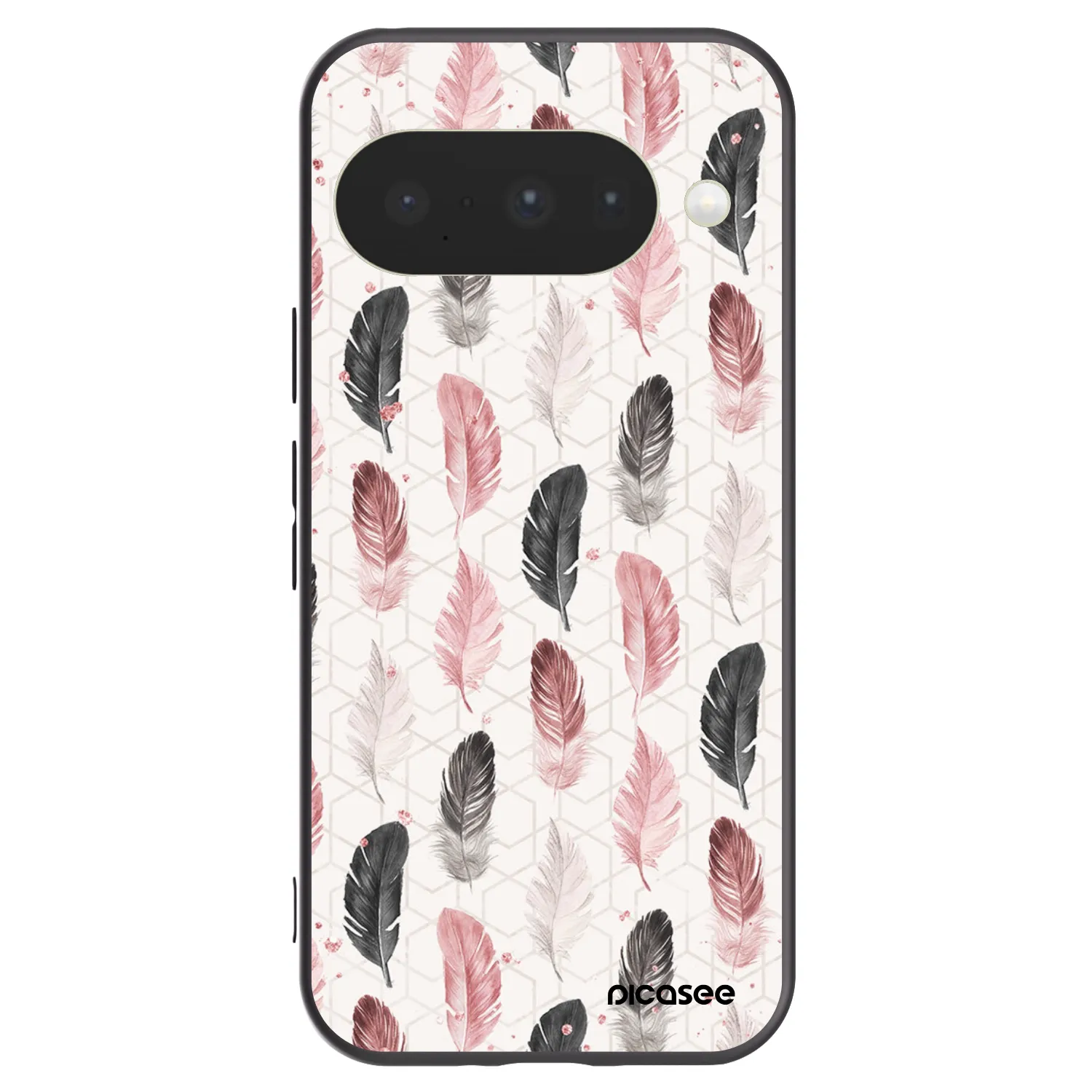 Picasee husă neagră din silicon pentru Google Pixel 10 - Feather 2