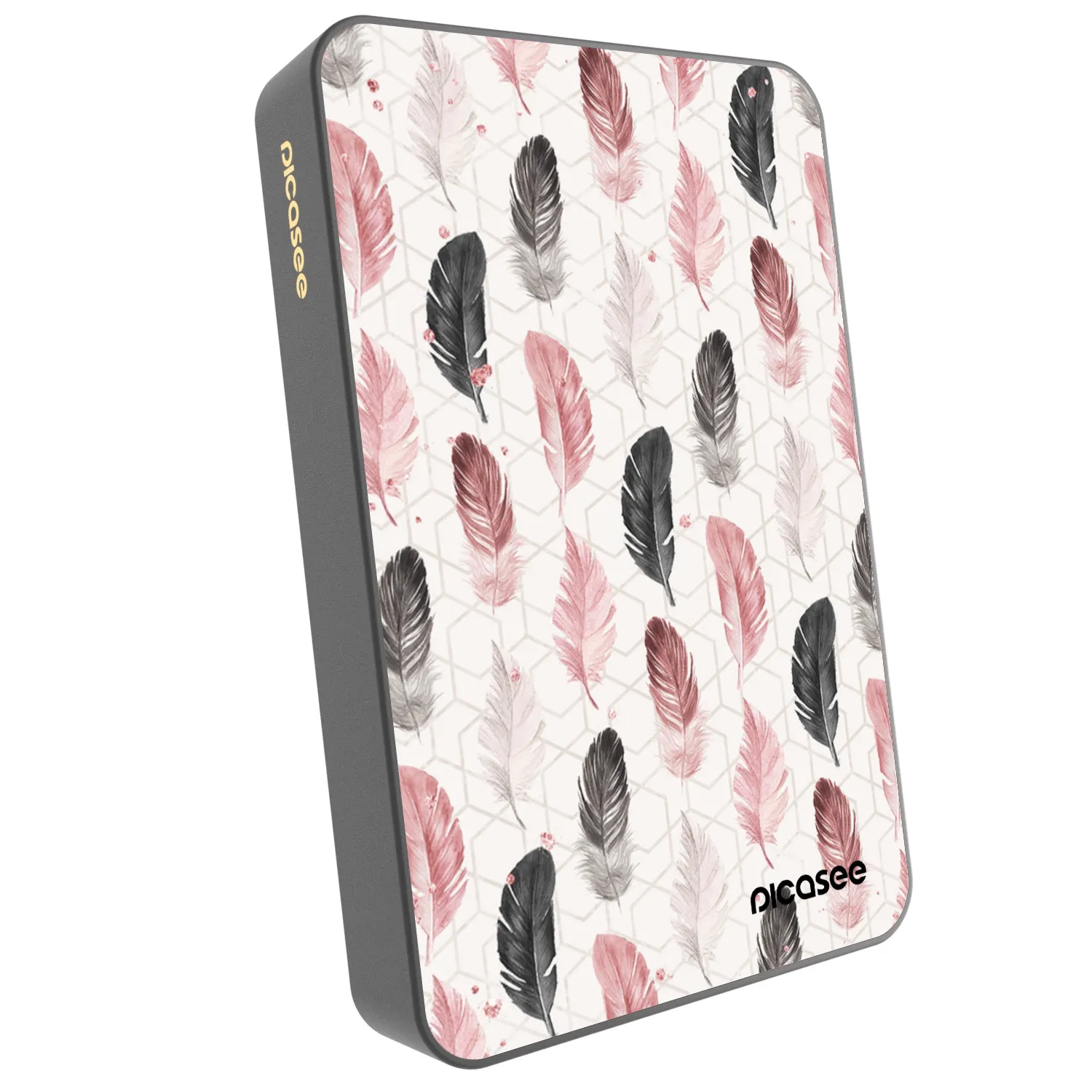 Picasee Powerbank cu MagSafe 10 000 mAh Gri - Feather 2