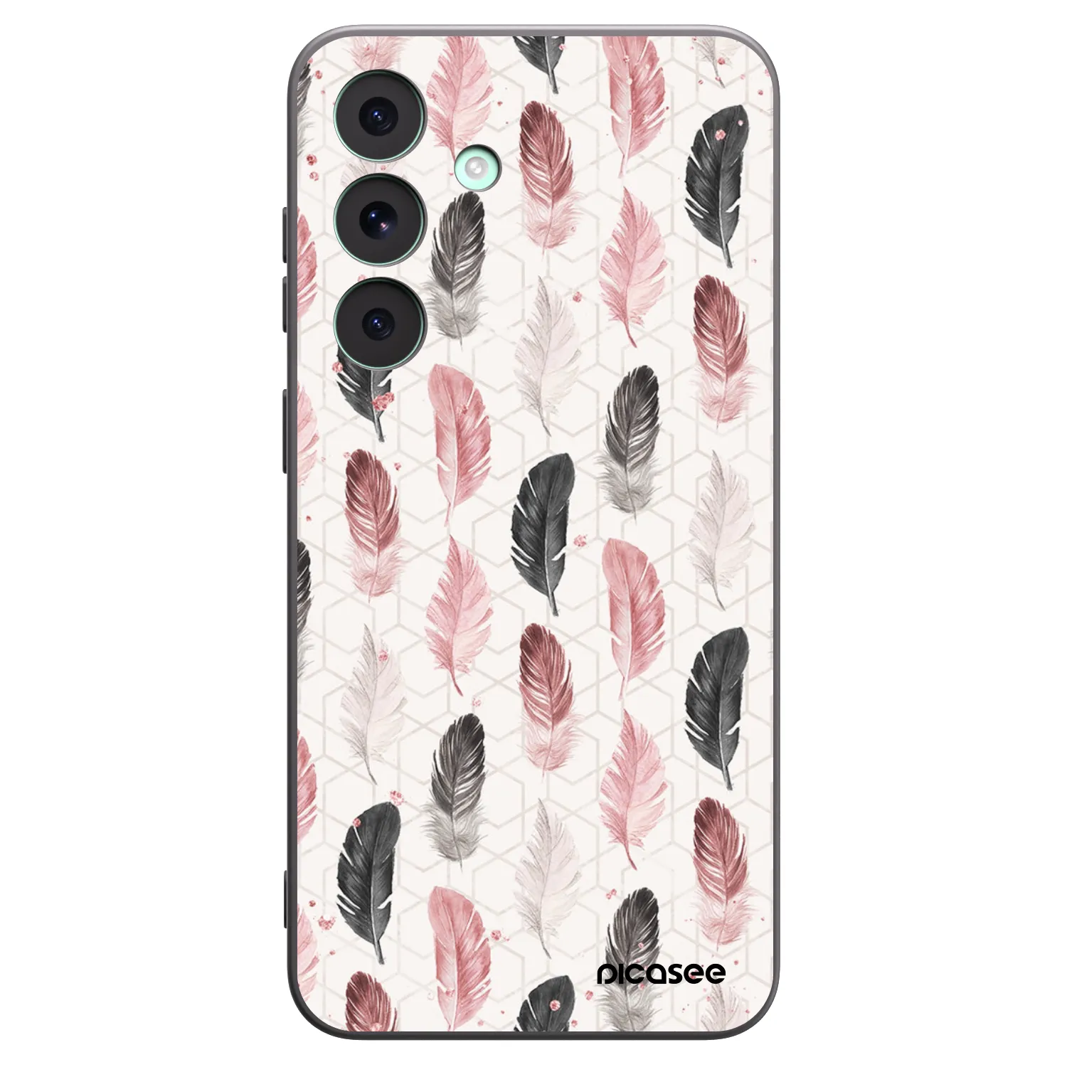 Picasee husă neagră din silicon pentru Samsung Galaxy S26 FE - Feather 2