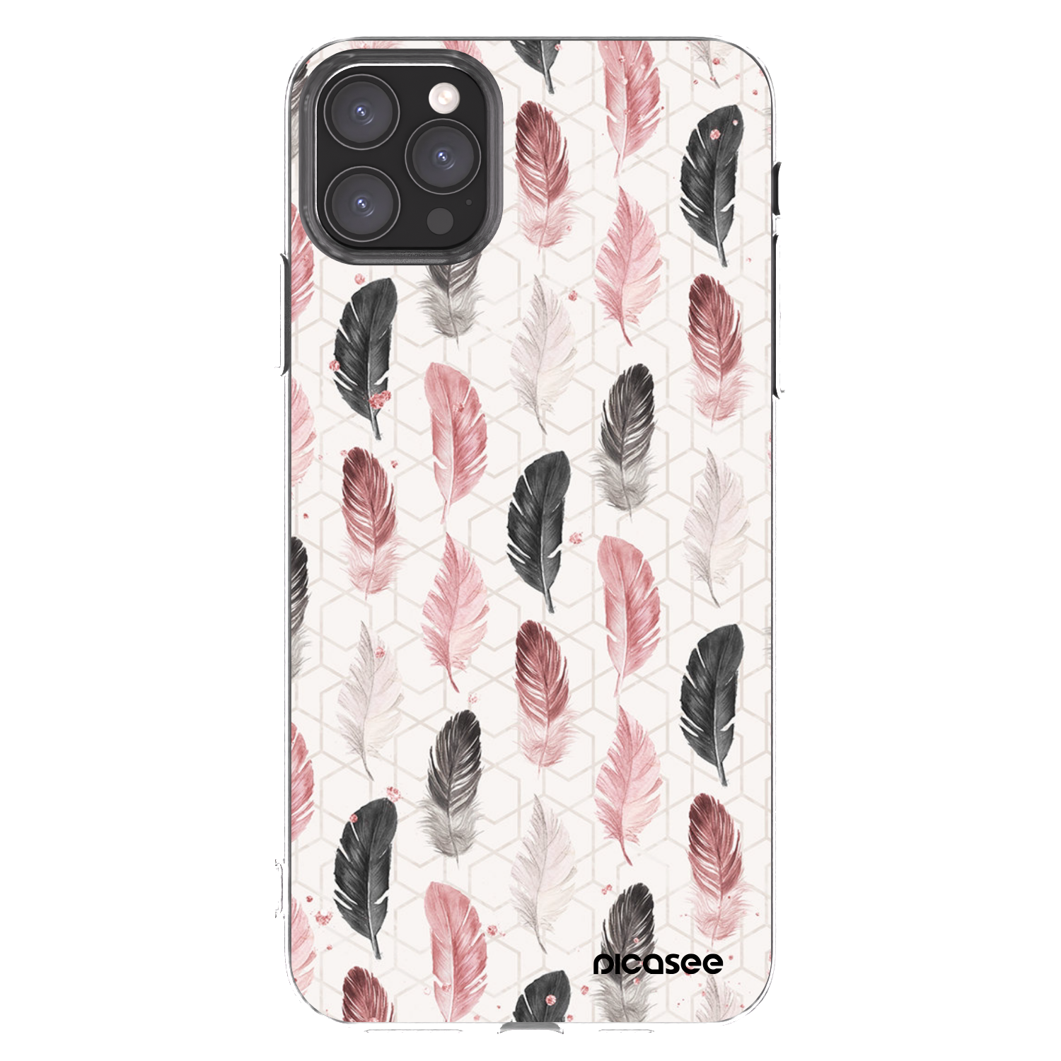 Picasee husă transparentă din silicon pentru Apple iPhone 11 Pro Max - Feather 2