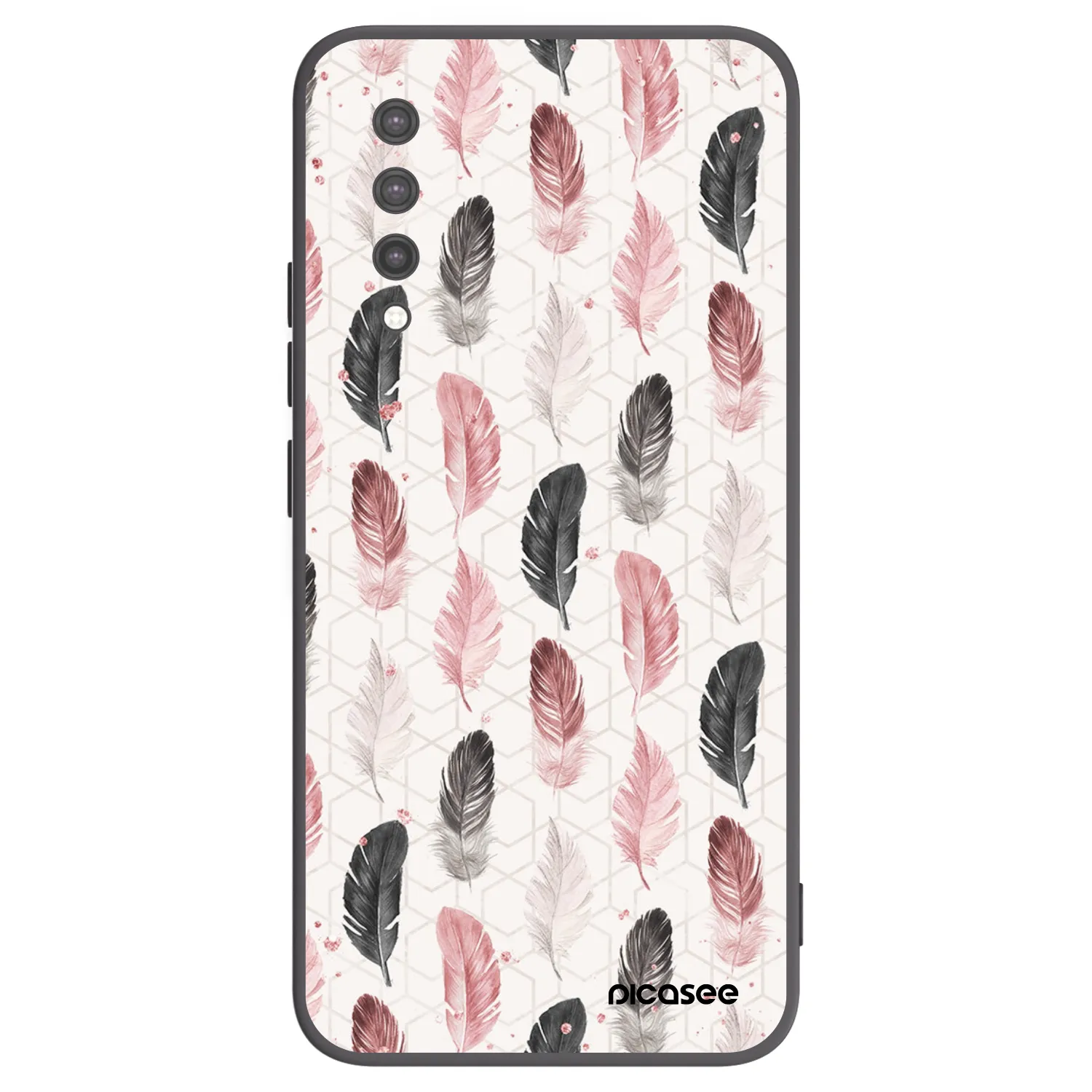 Picasee husă neagră din silicon pentru Xiaomi Mi 9 Lite - Feather 2