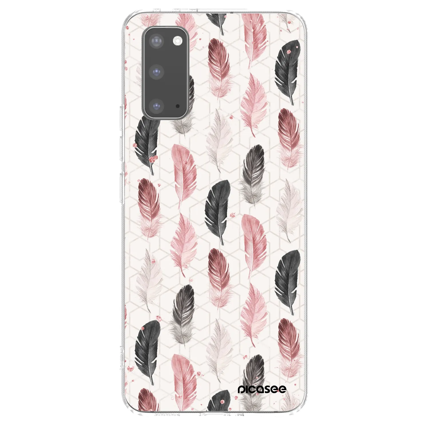 Picasee husă transparentă din silicon pentru Samsung Galaxy S20 G980F - Feather 2