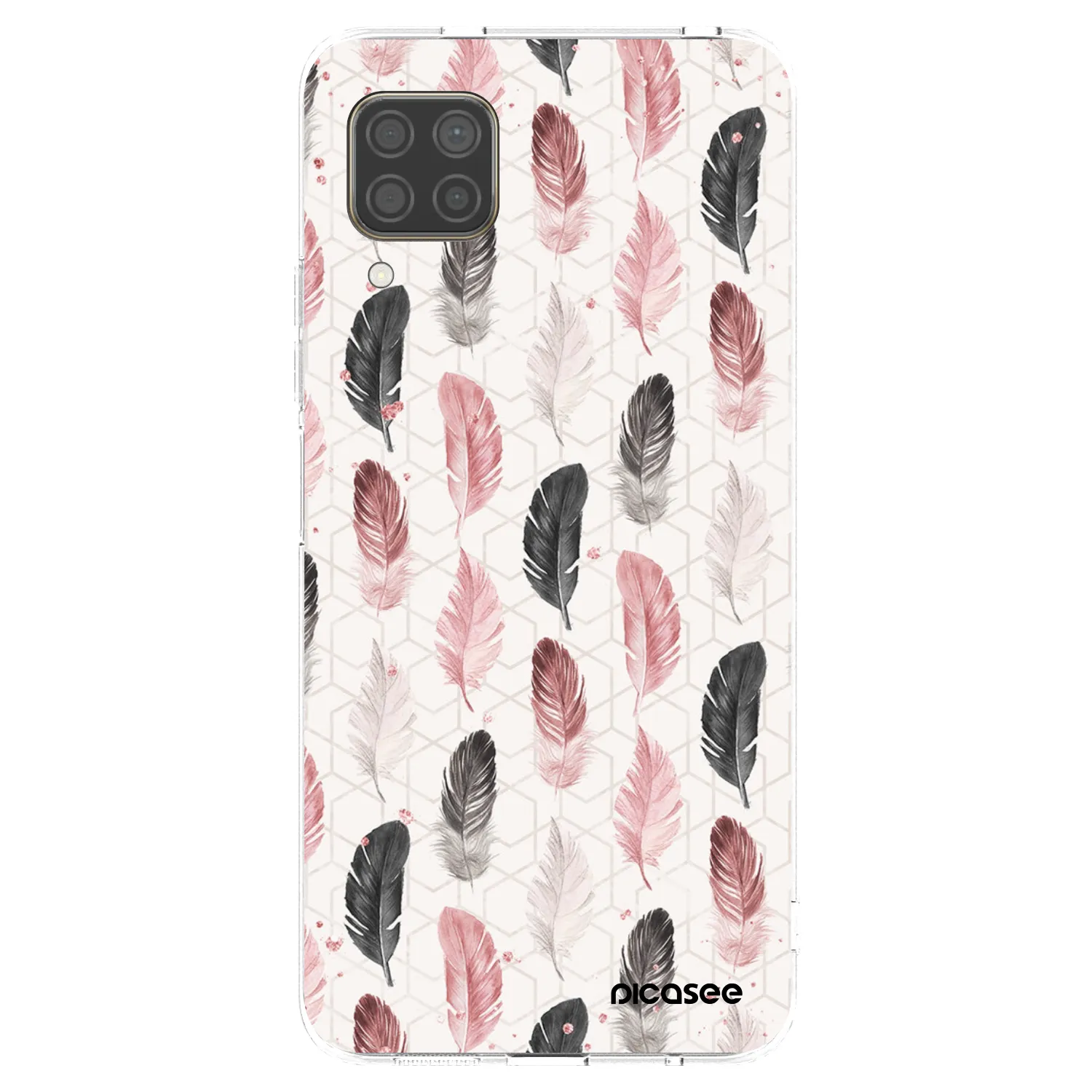 Picasee husă transparentă din silicon pentru Huawei P40 Lite - Feather 2