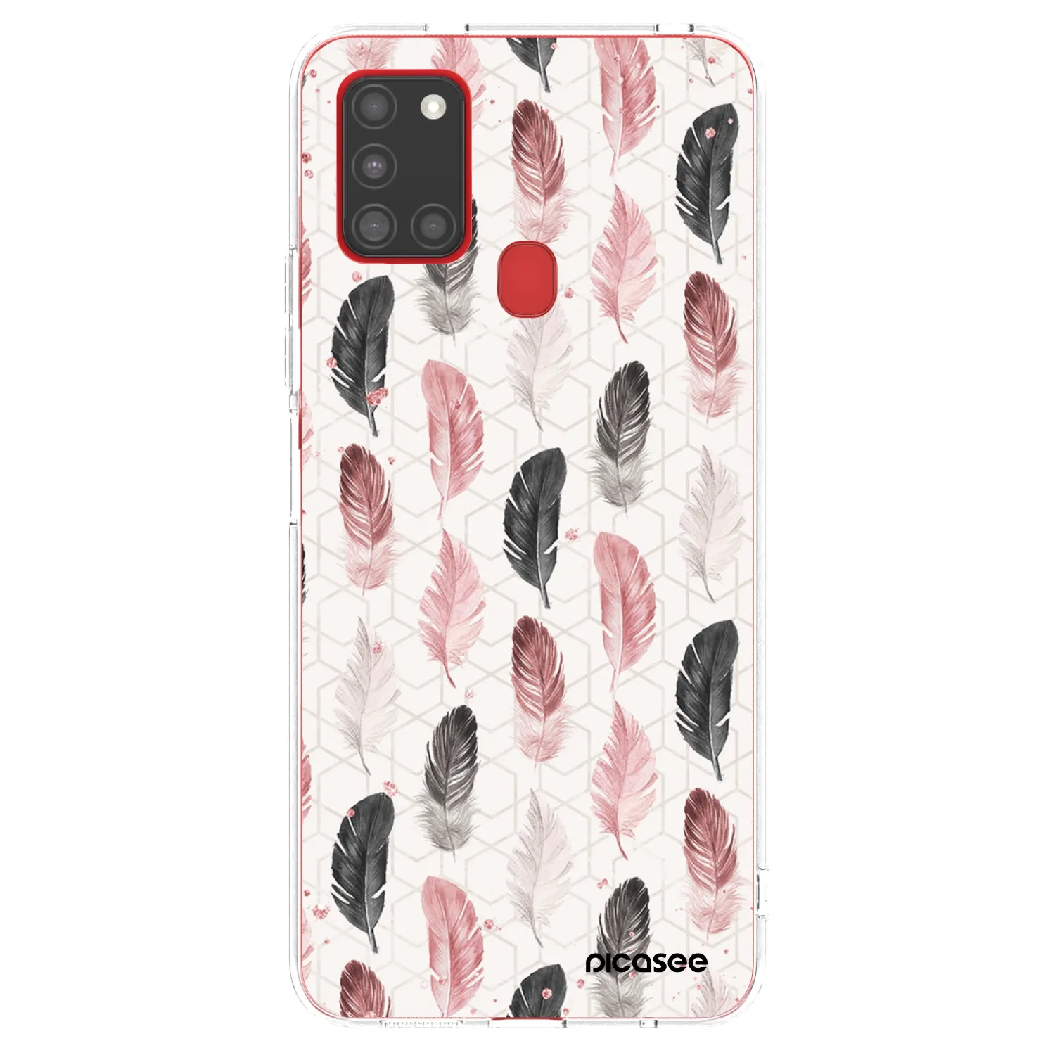 Picasee husă transparentă din silicon pentru Samsung Galaxy A21s - Feather 2