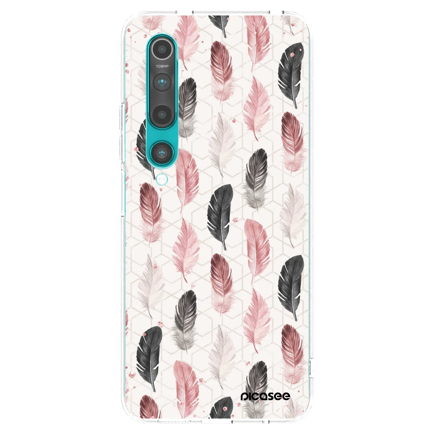 Picasee husă transparentă din silicon pentru Xiaomi Mi 10 - Feather 2