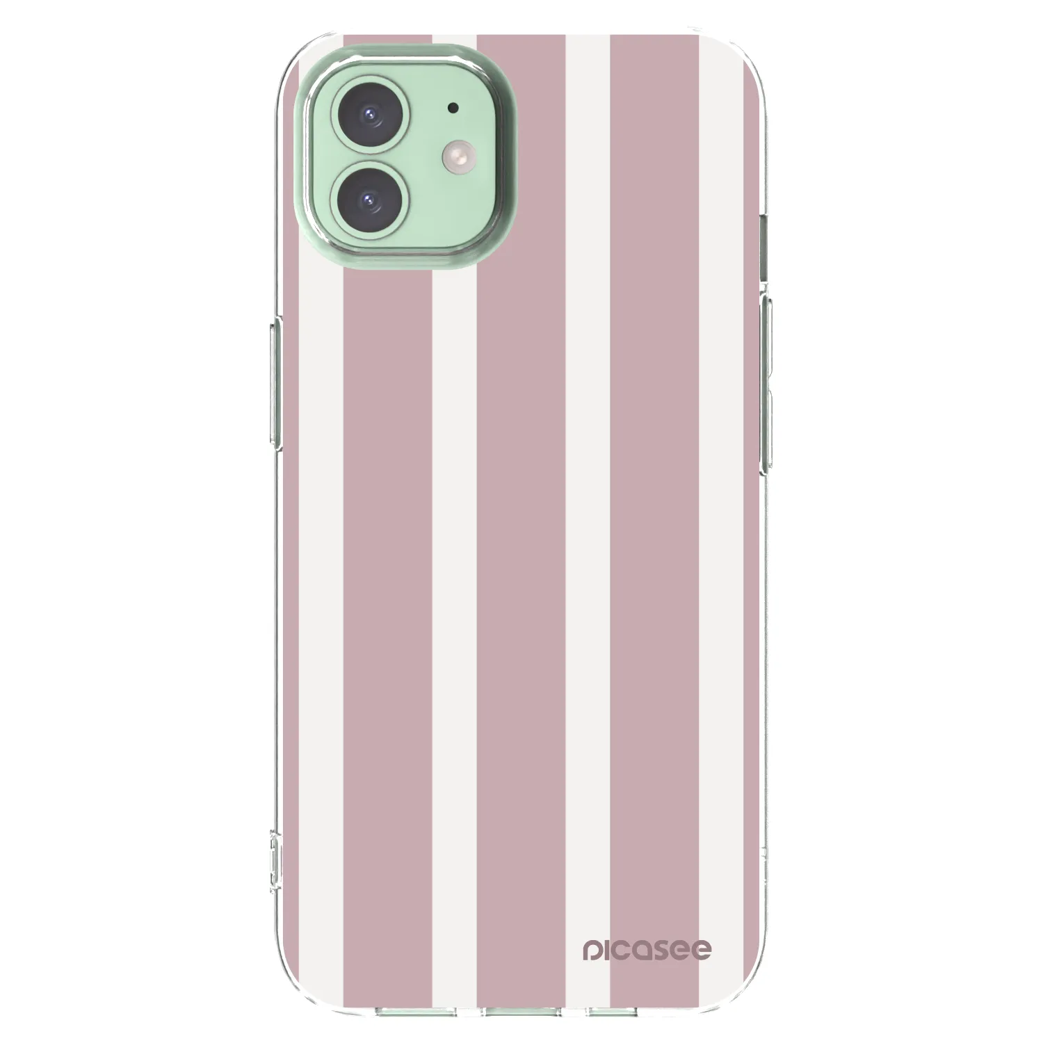 Picasee husă transparentă din silicon pentru Apple iPhone 12 - Velvet sun