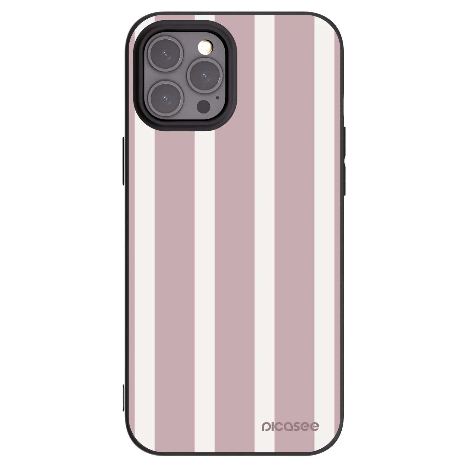 Picasee husă neagră din silicon pentru Apple iPhone 12 Pro Max - Velvet sun