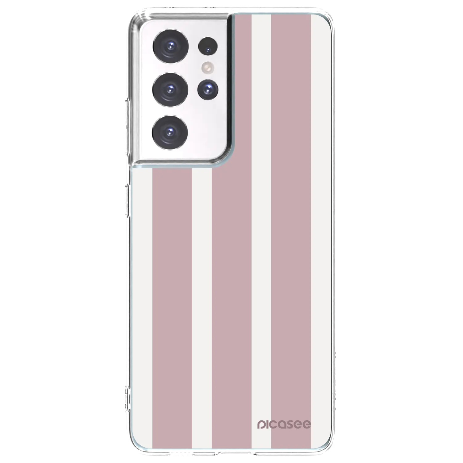 Picasee husă transparentă din silicon pentru Samsung Galaxy S21 Ultra 5G G998B - Velvet sun