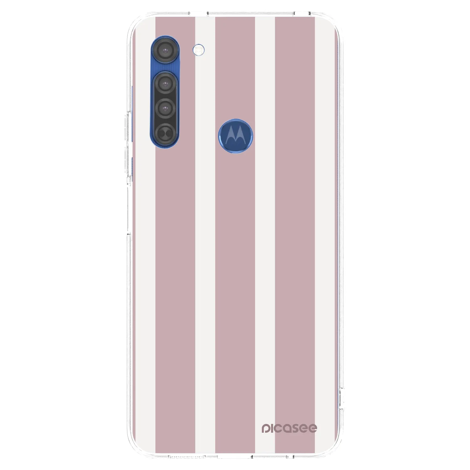 Picasee husă transparentă din silicon pentru Motorola Moto G8 - Velvet sun