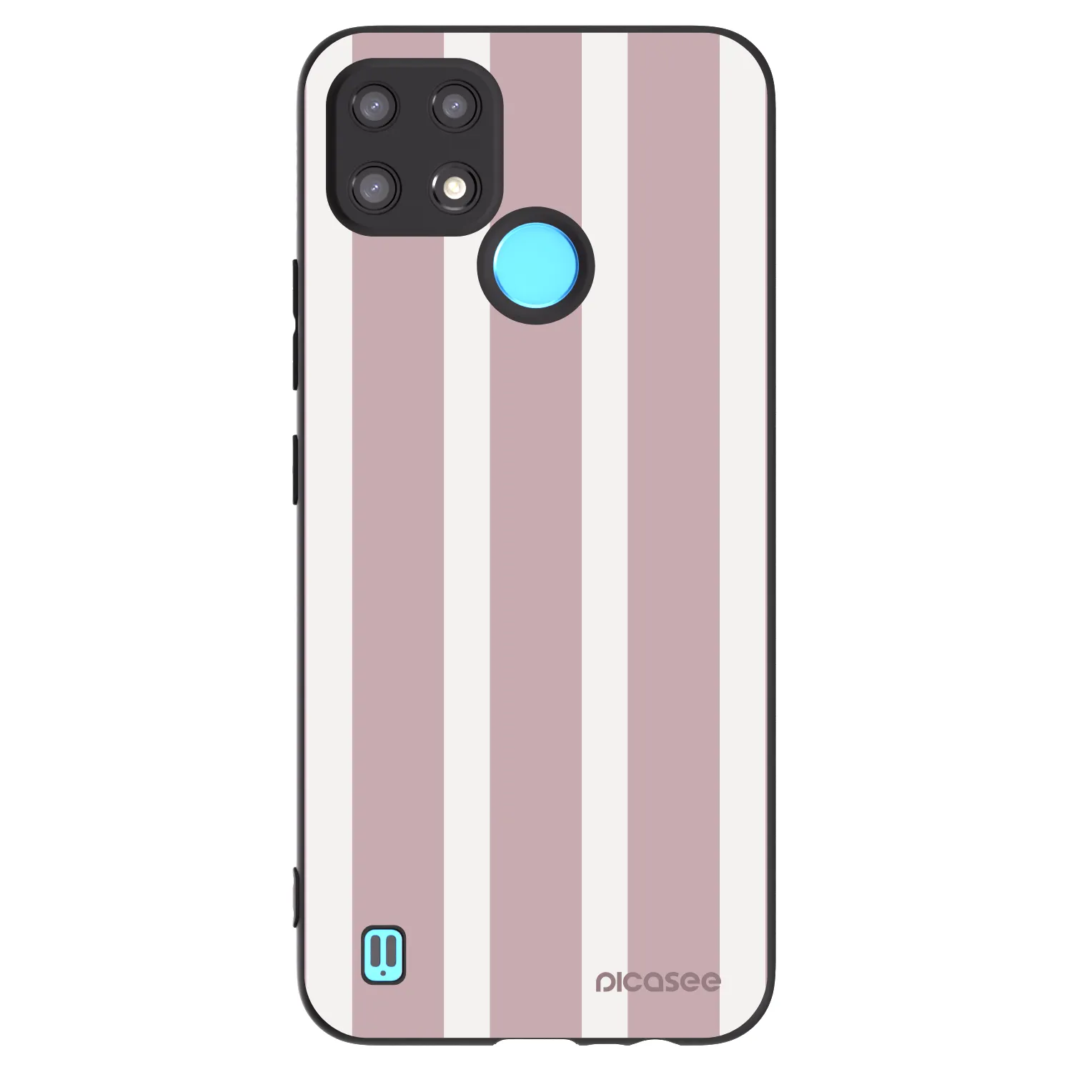 Picasee husă neagră din silicon pentru Realme C21 - Velvet sun