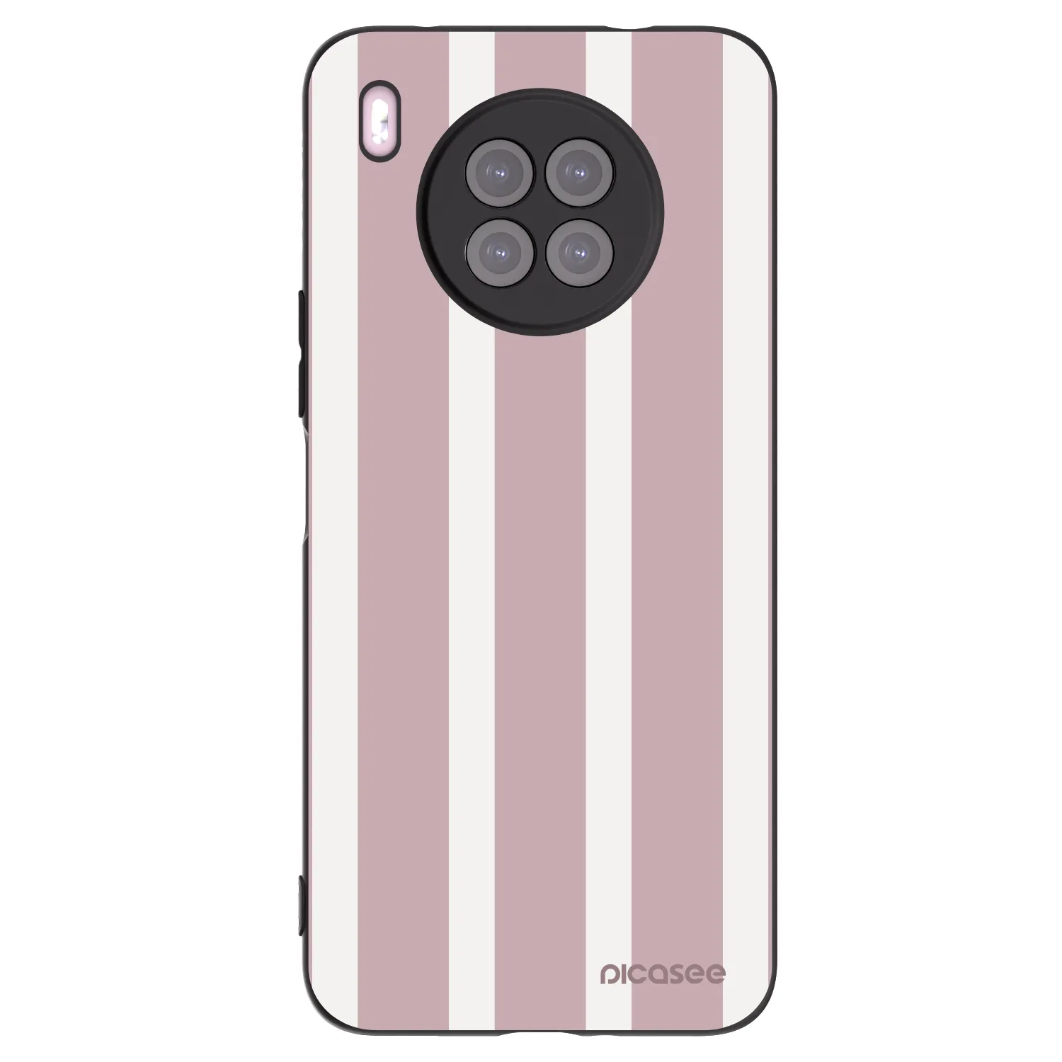 Picasee husă neagră din silicon pentru Huawei Nova 8i - Velvet sun