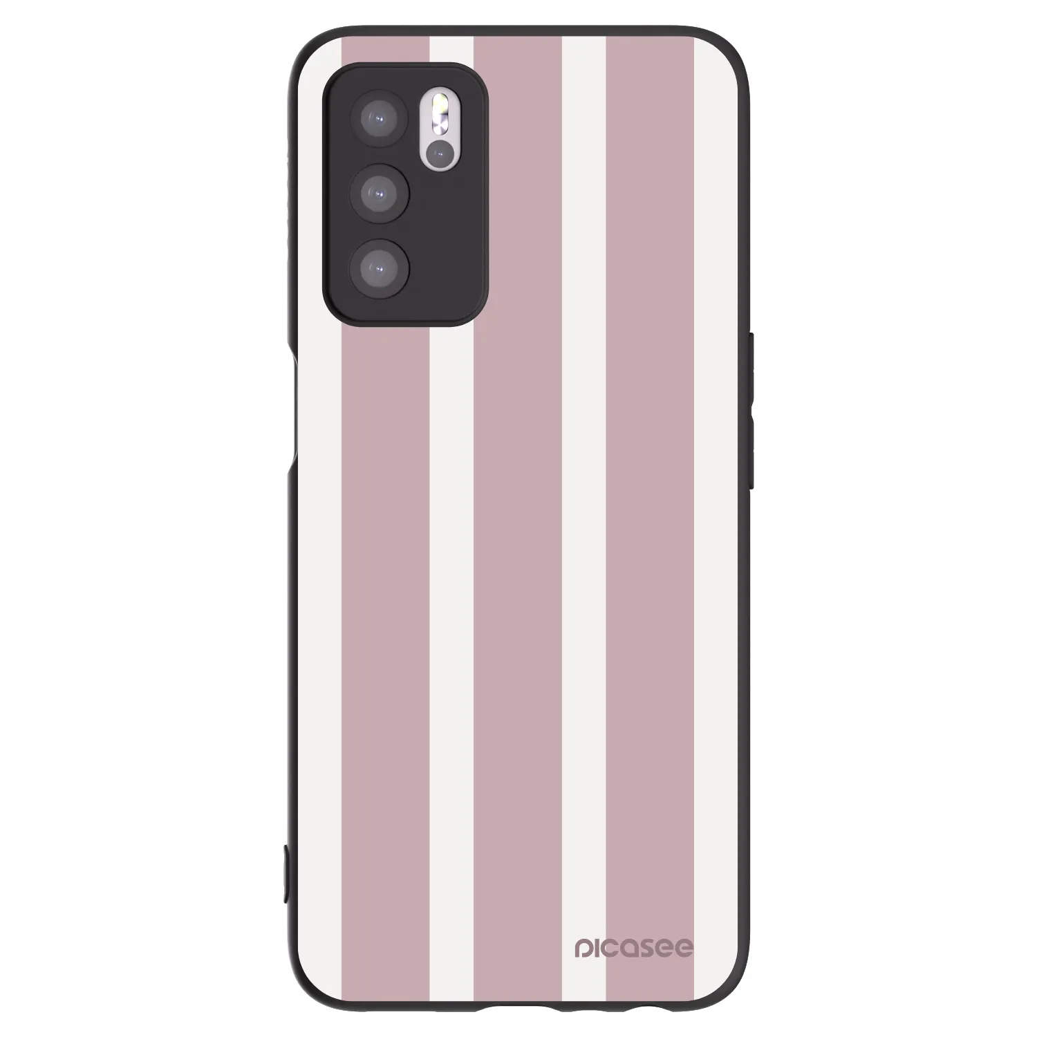 Picasee husă neagră din silicon pentru OPPO A16s - Velvet sun
