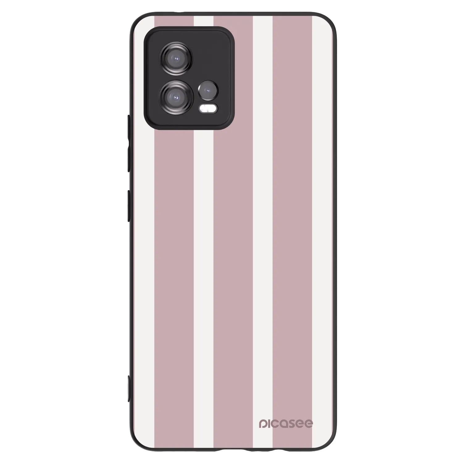 Picasee husă neagră din silicon pentru Motorola Moto G72 - Velvet sun