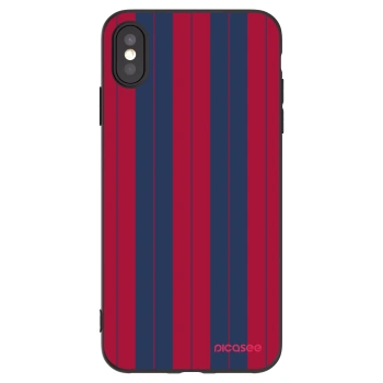 Picasee husă neagră din silicon pentru Apple iPhone XS Max - Yacht club