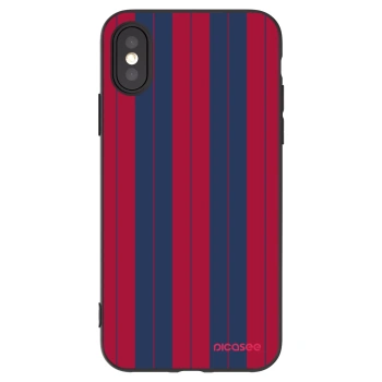 Picasee husă neagră din silicon pentru Apple iPhone X/XS - Yacht club