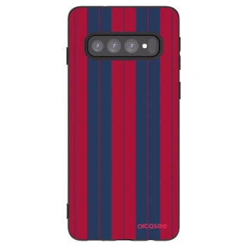 Picasee husă neagră din silicon pentru Samsung Galaxy S10 G973 - Yacht club