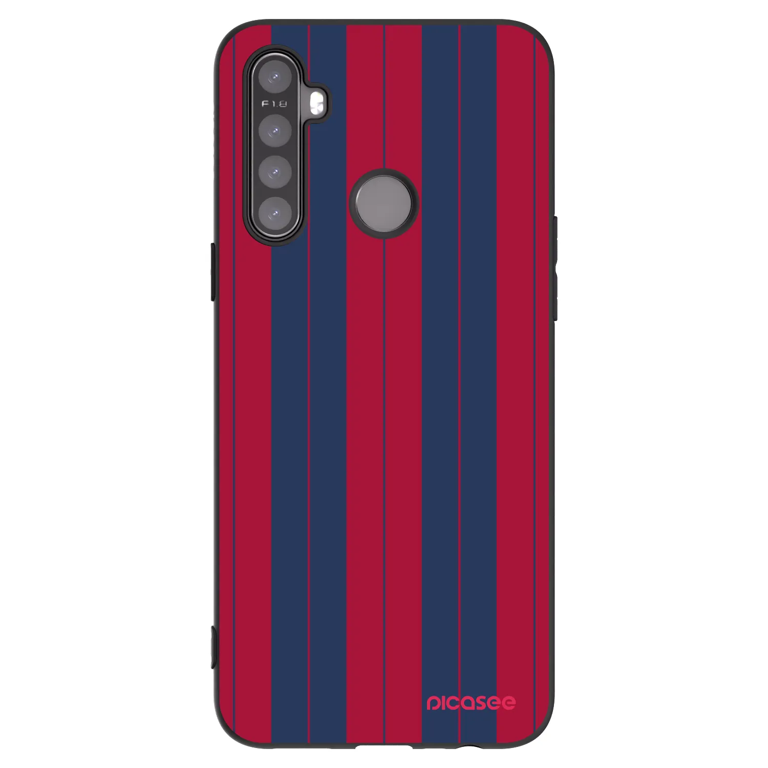 Picasee husă neagră din silicon pentru Realme 6i - Yacht club