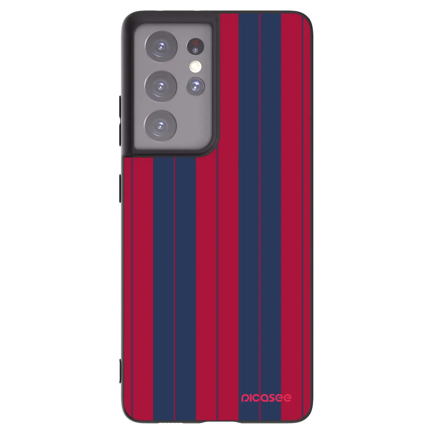 Picasee husă neagră din silicon pentru Samsung Galaxy S21 Ultra 5G G998B - Yacht club