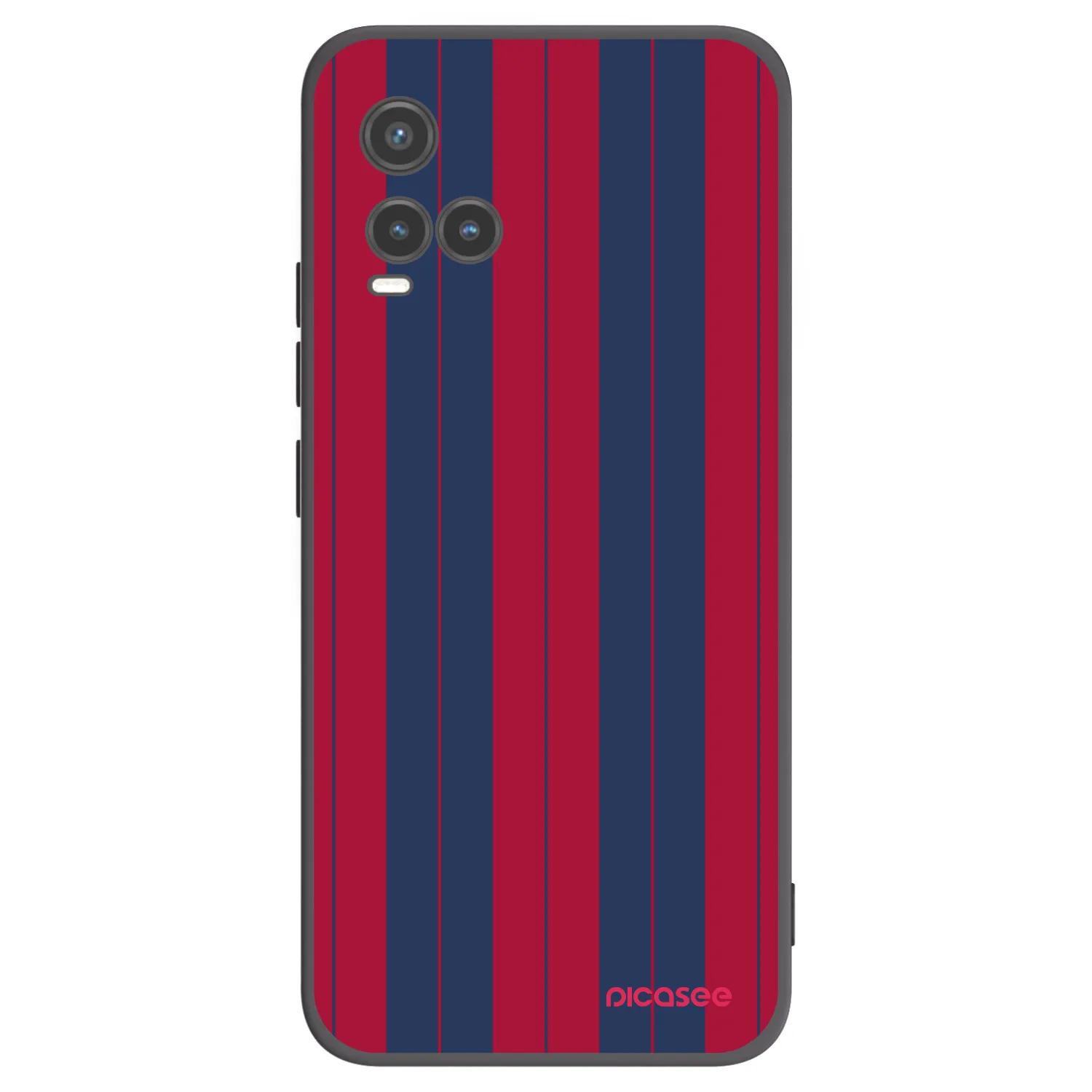 Picasee husă neagră din silicon pentru Vivo Y33s - Yacht club