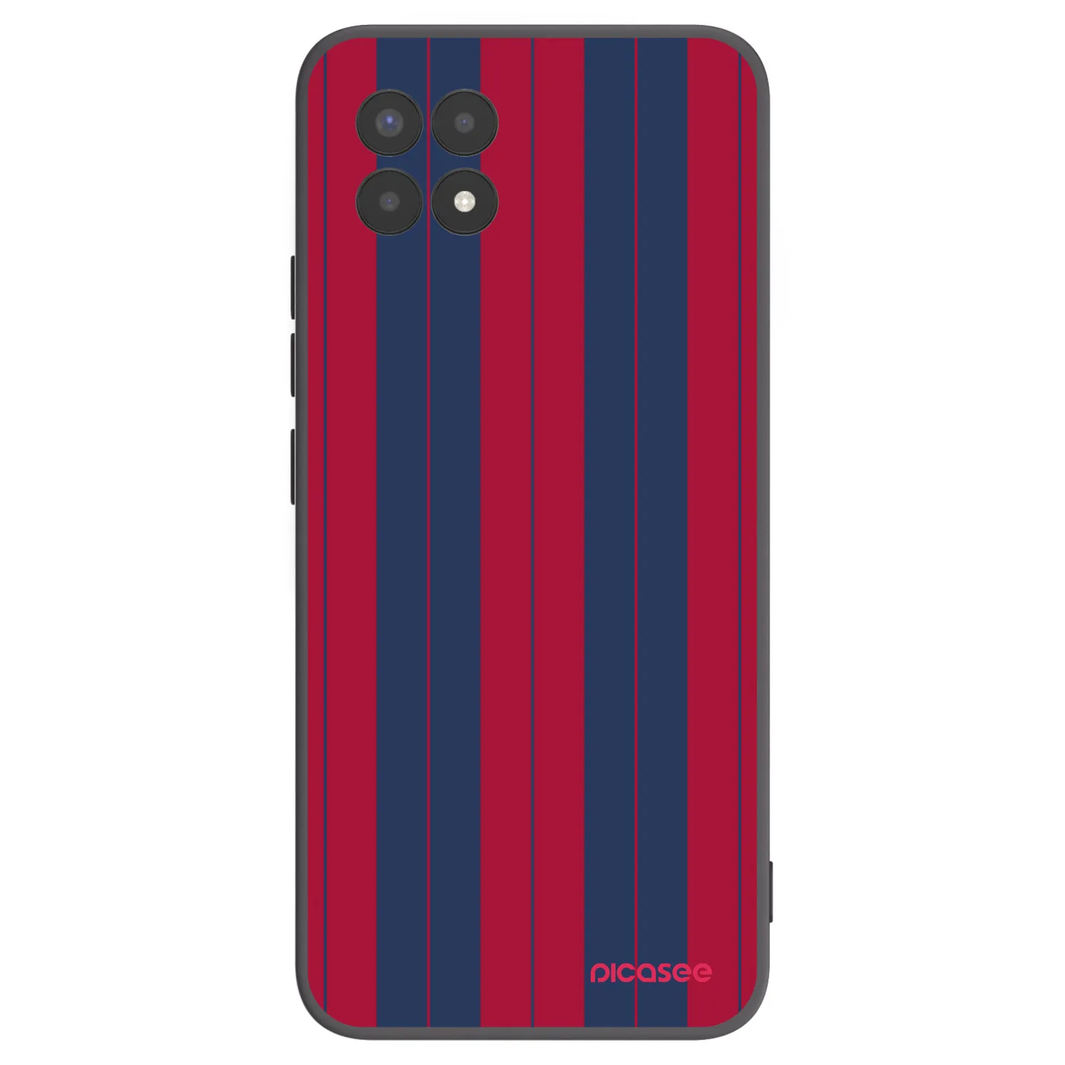 Picasee husă neagră din silicon pentru Realme 8i - Yacht club