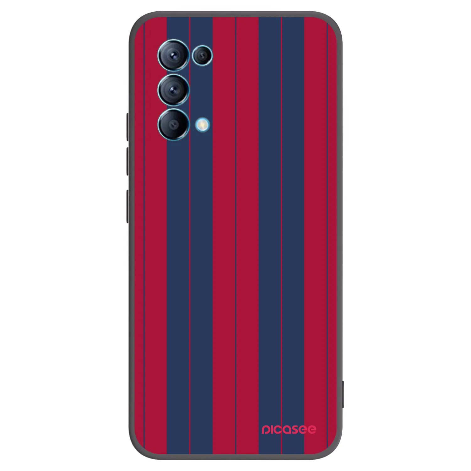 Picasee husă neagră din silicon pentru OPPO A16s - Yacht club