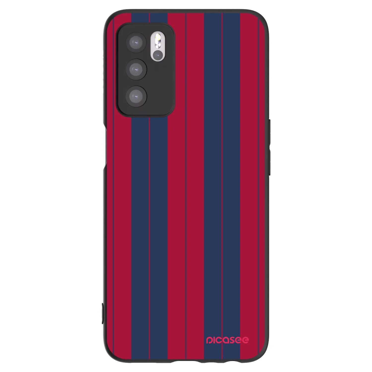 Picasee husă neagră din silicon pentru OPPO A16s - Yacht club