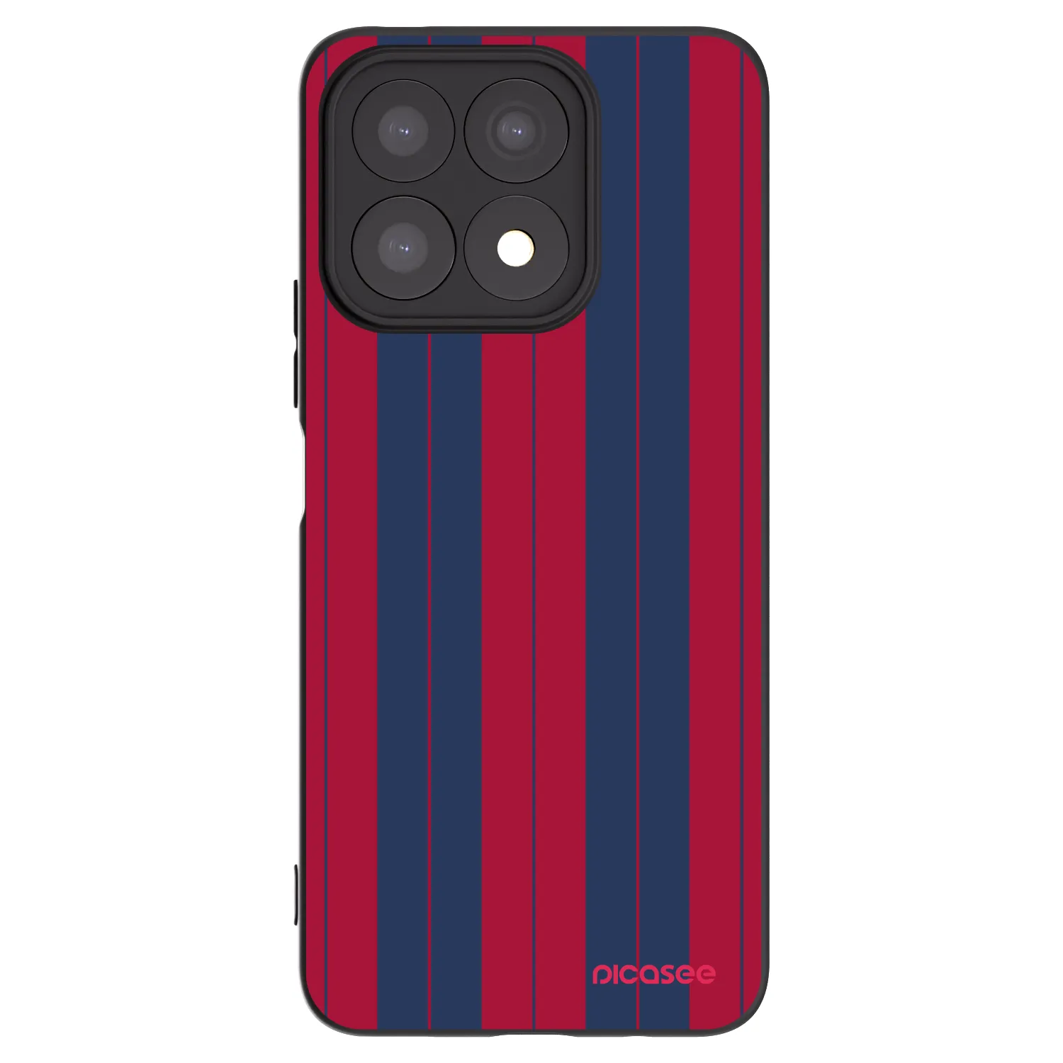Picasee husă neagră din silicon pentru Honor X8a - Yacht club