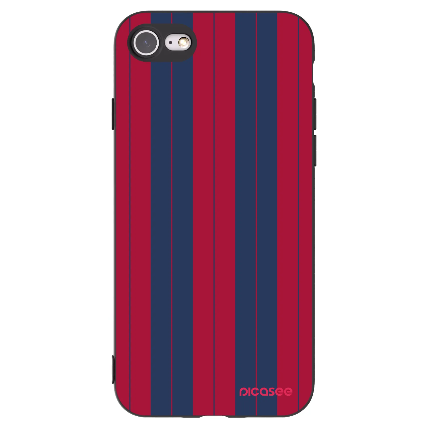 Picasee husă neagră din silicon pentru Apple iPhone 7 - Yacht club