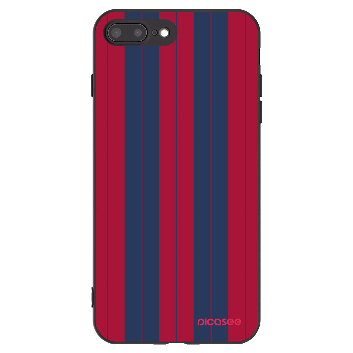 Picasee husă neagră din silicon pentru Apple iPhone 8 Plus - Yacht club
