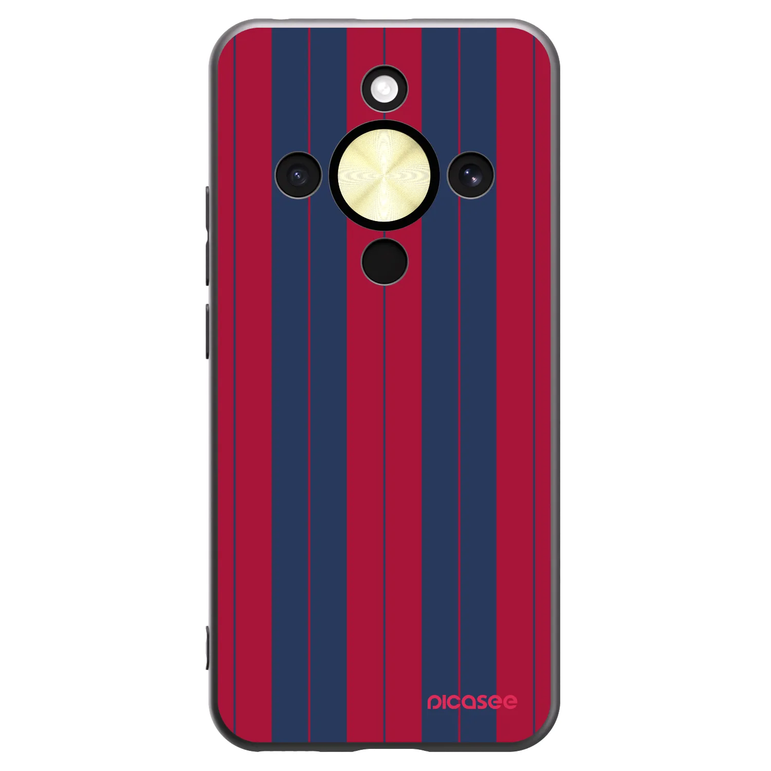 Picasee husă neagră din silicon pentru Honor Magic8 Lite 5G - Yacht club