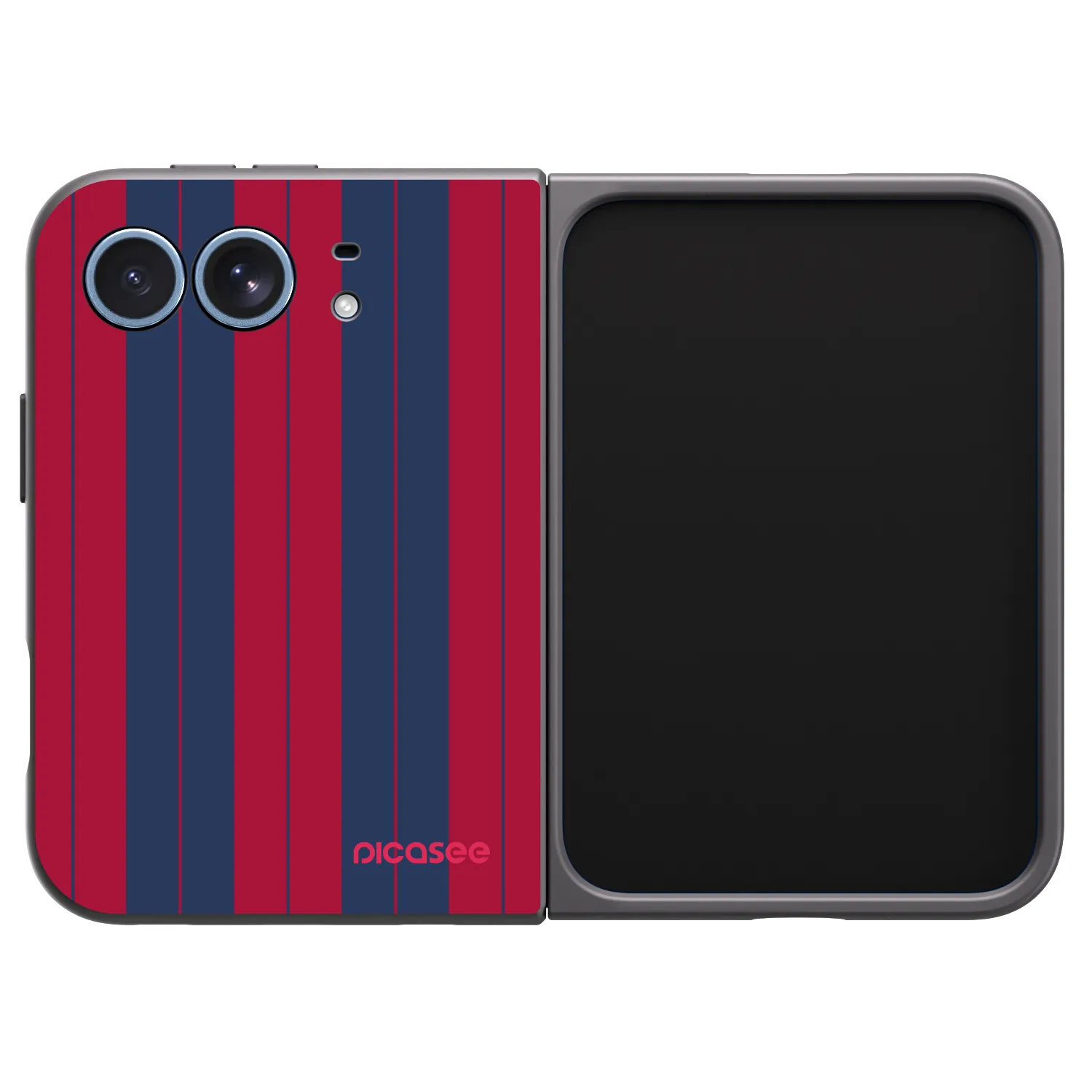 Picasee husă neagră din silicon pentru Apple iPhone Duo - Yacht club