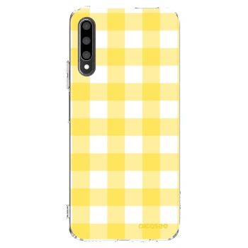 Picasee husă transparentă din silicon pentru Honor 9X Pro - Gride lemon