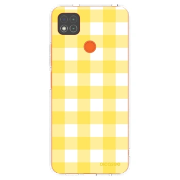 Picasee husă transparentă din silicon pentru Xiaomi Redmi 9C - Gride lemon