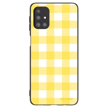 Husă pentru Samsung Galaxy M31s - Gride lemon