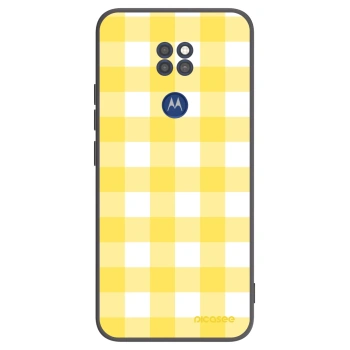 Husă pentru Motorola Moto G9 Play - Gride lemon