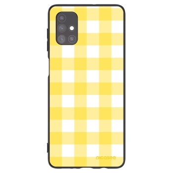 Husă pentru Samsung Galaxy M51 M515F - Gride lemon