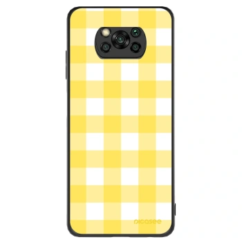 Husă pentru Xiaomi Poco X3 - Gride lemon