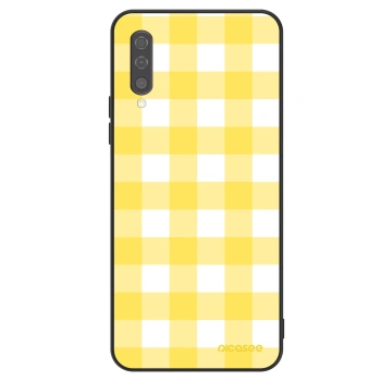 Husă pentru Samsung Galaxy A50 A505F - Gride lemon