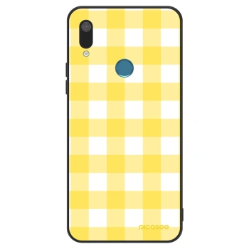Husă pentru Huawei Y7 2019 - Gride lemon
