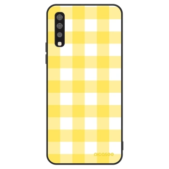 Husă pentru Samsung Galaxy A70 A705F - Gride lemon
