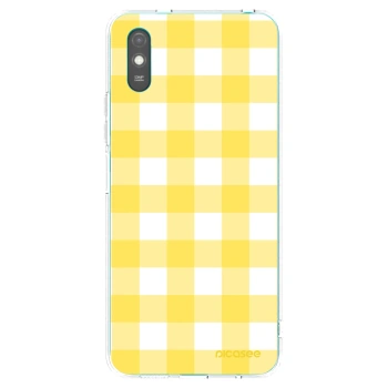 Picasee husă transparentă din silicon pentru Xiaomi Redmi 9AT - Gride lemon