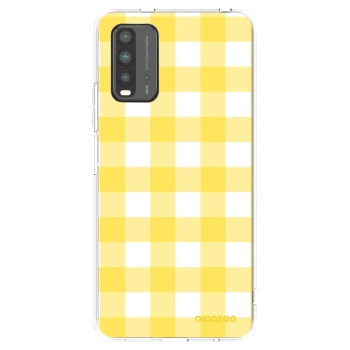 Picasee husă neagră din silicon pentru Xiaomi Redmi 9T - Gride lemon