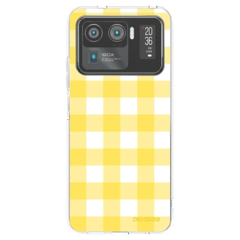 Picasee husă transparentă din silicon pentru Xiaomi Mi 11 Ultra - Gride lemon