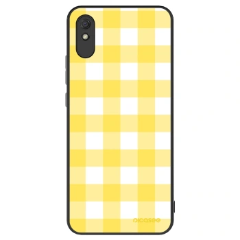 Husă pentru Xiaomi Redmi 9AT - Gride lemon