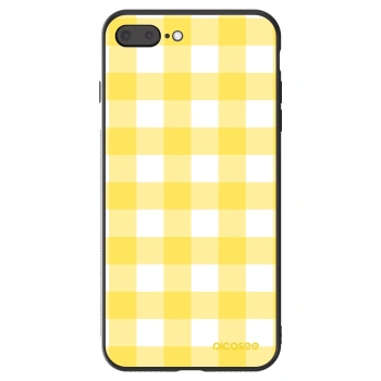 Husă pentru Apple iPhone 8 Plus - Gride lemon