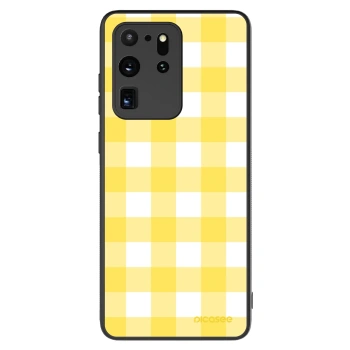 Husă pentru Samsung Galaxy S20 Ultra 5G G988F - Gride lemon
