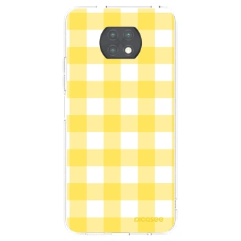 Picasee husă transparentă din silicon pentru Xiaomi Redmi Note 9T - Gride lemon