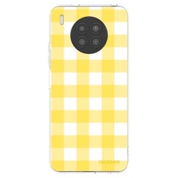 Picasee husă transparentă din silicon pentru Huawei Nova 8i - Gride lemon