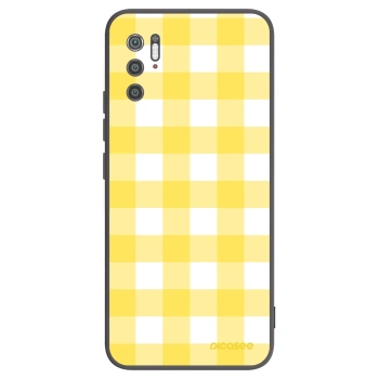 Picasee husă neagră din silicon pentru Xiaomi Poco M3 Pro 5G - Gride lemon